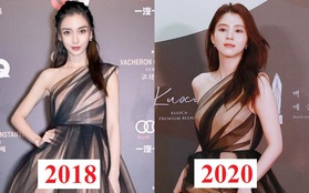 Tỏa sáng như nữ thần tại Baeksang 2020 nhưng ai ngờ "tiểu tam hot nhất màn ảnh Hàn" diện lại váy cũ Angela Baby từng mặc từ 2 năm trước