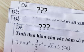 Nhận mã đề quen quen nhưng học trò lại méo mặt: Tìm đứa cùng đề kiểu gì?