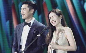 Ngoài ánh nhìn tình tứ, Son Ye Jin và Hyun Bin còn bị netizen "khui" chuyện cố ý mặc đồ hợp đôi với nhau tại Baeksang 2020?