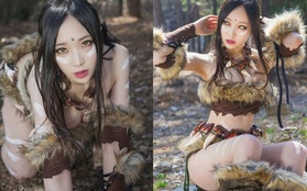 Rạo rực với cosplay Nidalee "tâm hồn" căng mọng, trắng hồng từng milimet của nữ coser Hàn Quốc