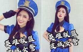 Rũ bỏ hình tượng thơ ngây, nữ ca sĩ Trung Quốc gây sốc khi khoe trọn vòng 1 ''bức thở'' với bộ ảnh cosplay Caitlyn của LMHT