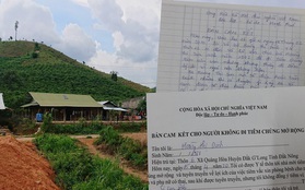 Đắk Nông: Cận cảnh những giấy cam kết không tiêm chủng 'rất lạ'