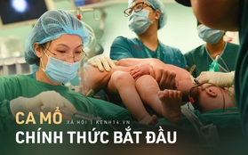 Tiến hành phẫu thuật tách dính 2 bé gái song sinh: Bố mẹ con đã khóc, mọi người đều mong các con được bình an