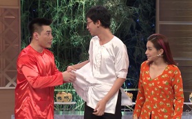 Lê Dương Bảo Lâm "rượt" Hải Triều vài vòng quanh sân khấu dù chưa vào gameshow!