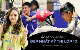 Loạt khoảnh khắc đẹp nhất mùa thi: Ánh mắt dõi theo của mẹ, cái ôm của bố cho đến dàn nhan sắc cực phẩm ai cũng xao xuyến