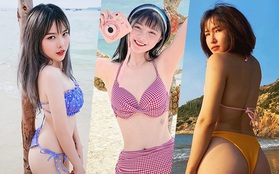 Khi dàn nữ streamer thả dáng với bikini, không vòng eo "con kiến" thì cũng vòng 3 cực nóng bỏng!