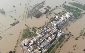 Sông Hoài (Trung Quốc) sắp phải gánh chịu 2 đợt mưa lớn