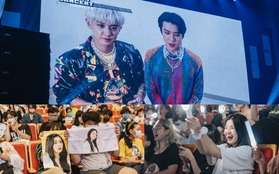Hàng trăm fan tại Hà Nội cùng xem Dream Concert phát sóng trực tuyến trên toàn cầu; EXO-SC, Red Velvet và dàn sao Kpop "quẩy" hết nấc