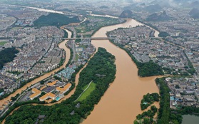 Mực nước hơn 300 con sông tại Trung Quốc vượt mức báo động