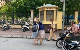 Phòng CSGT Hà Nội khẳng định không có chuyện CSGT kéo ngã hai người phụ nữ đi xe máy