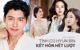 Trùng hợp "tập thể người yêu cũ" từ Song Hye Kyo đến Kang Sora kết hôn hết rồi, bao giờ Hyun Bin mới lên xe hoa?