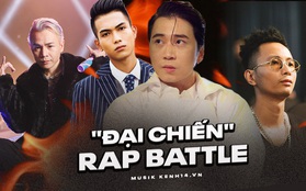 7 năm trước, Karik từng "châm ngòi nổ" cuộc chiến lịch sử của rapper 2 miền; Rhymastic, Binz, BigDaddy cũng lập hội "rap diss" cực gắt