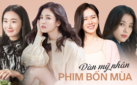 Dàn mỹ nhân phim 4 Mùa sau 2 thập kỷ: Song Hye Kyo - Han Hyo Joo ngập bê bối, Son Ye Jin - Choi Ji Woo lại nở rộ bất ngờ