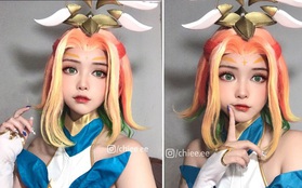 "Thánh nữ make-up" Thục Chi lại 'gây thương nhớ' với loạt hình cosplay Neeko Vệ Binh Tinh Tú đáng yêu hết nấc