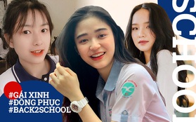 Tăng mood mùa #Back2school với loạt hình "nữ thần" đồng phục, chỉ muốn xin ngay 1 slot học cùng