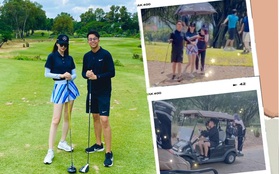 "Team qua đường" bắt gặp Hương Giang - Matt Liu hẹn hò ở sân golf, hé lộ khoảnh khắc thân mật và ân cần đến phát ghen