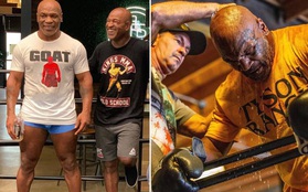 Trước ngày tái xuất, Mike Tyson khoe body căng đét cùng cơ bắp đáng ngưỡng mộ ở tuổi 54