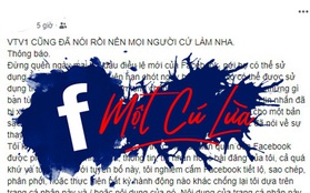 Cảnh báo: "Facebook tự ý sử dụng ảnh của bạn..." là thông tin giả