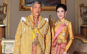 Bức tranh vua Thái Lan tặng Hoàng quý phi vừa được phục vị khiến dân mạng xuýt xoa vì quá đáng yêu, thể hiện tình cảm hết mức dành cho vợ