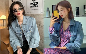 Denim jacket là item bạn nên tậu sớm để thu này mix đồ kiểu gì cũng đẹp không trượt phát nào