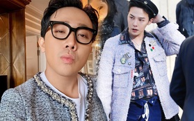 Trấn Thành đu trend áo tweed liền bị fan trêu là mượn áo của vợ, nhìn sang G-Dragon thấy một chân trời khác hẳn