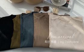 Áo len sọc tăm: Món đồ hoàn hảo của mùa Thu, đã sang xịn lại còn "Hàn Quốc" hết ý