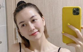 Rửa mặt theo cách của phụ nữ Nhật, Thiều Bảo Trang khoe thành quả da căng mịn trắng sáng