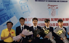 ĐT Việt Nam giành “vàng” tại Olympic Tin học quốc tế 2020