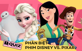 QUIZ: Bạn có tìm ra nhân vật "xuất xưởng" từ Pixar giữa rừng hoạt hình Disney?