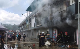Lạng Sơn: Cháy ki-ốt trung tâm thương mại Đồng Đăng