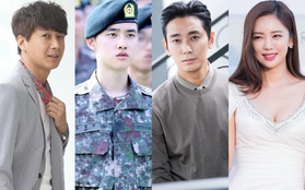 4 diễn viên Hàn đưa ra quyết định gây sốc: "Thái tử Shin" thú nhận dùng ma túy, D.O. (EXO) gây tranh cãi vì nhập ngũ sớm