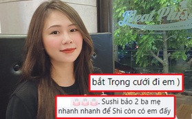 Duy Mạnh "xúi" bạn gái Đình Trọng: "Bắt Trọng cưới đi em"