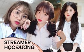 Thử xem loạt streamer triệu views diện đồng phục trắng, cosplay trò ngoan ngày khai giảng