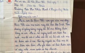 Được yêu cầu viết thông điệp gửi một người lớn, học sinh lớp 5 khiến mọi người bật khóc: "Con mong mẹ hiểu, mẹ còn đứa con gái đang sống cùng bà nội"