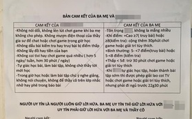 Nam sinh lớp 9 làm bản cam kết quyết tâm chăm học dán trên tường, câu slogan bá đạo khiến ai nấy cười muốn xỉu