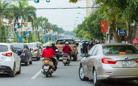 Thành phố Vinh đông đúc như chưa hề có "cách ly toàn xã hội"