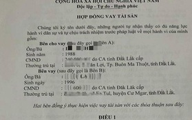 Đắk Lắk: Con gái 1 Phó giám đốc Công an tỉnh bị tố vay 5 tỉ đồng không trả