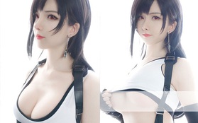 Nóng mắt với bộ ảnh cosplay Tifa ngực còn... to hơn bản gốc