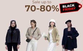Chị em hóng ngay: List các shop thời trang hot hit sale “sập sàn" đến 80% dịp Black Friday