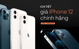 Chi tiết bảng giá iPhone 12 chính hãng tại các đại lý uỷ quyền trước ngày mở bán