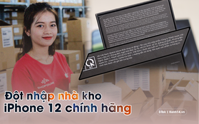 Cận cảnh kho hàng iPhone 12 chính hãng khổng lồ trước giờ "G" mở bán