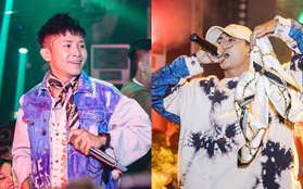 Nguyên gang OTD "chơi lớn" tặng iPhone 12 mừng sinh nhật Lăng LD, hai thí sinh Rap Việt bất ngờ đến góp vui