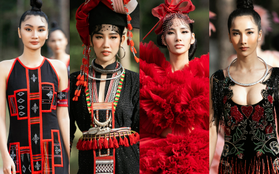 Sự kiện đặc biệt giữa rừng: Con gái Đoan Trang xuất thần, Hoàng Thuỳ "chìm" trong váy khủng, thí sinh Miss Tourism bức tử vòng 1