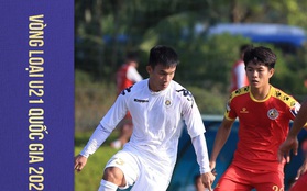 "U22 Việt Nam thu nhỏ" của Hà Nội FC nguy cơ bị loại sớm ở Giải U21 quốc gia 2020