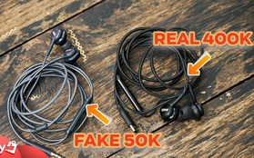 So tai nghe Samsung AKG "trứ danh" phiên bản hàng real và fake mới hiểu sao nhiều người bị lừa đến vậy