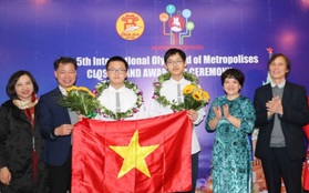 Học sinh Hà Nội đoạt 5 huy chương vàng trong kỳ thi Olympic IOM