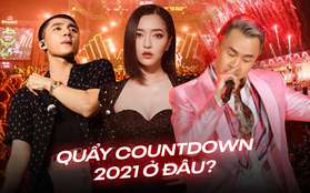 Loạt sự kiện countdown 2021 với dàn nghệ sĩ siêu hot tại Hà Nội - Sài Gòn - Đà Nẵng, dù ở nhà bạn vẫn có thể quẩy tưng bừng!