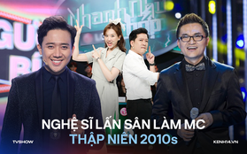 Dàn nghệ sĩ đổi nghề MC, nhẵn mặt với khán giả truyền hình trong thập niên 2010s