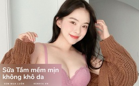 5 sữa tắm mềm mịn hô biến da khô mốc thành mướt rượt