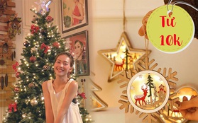 Sao Việt trang hoàng nhà dịp Giáng sinh siêu lung linh, muốn "đu" theo bạn chỉ cần bỏ ra từ 10k